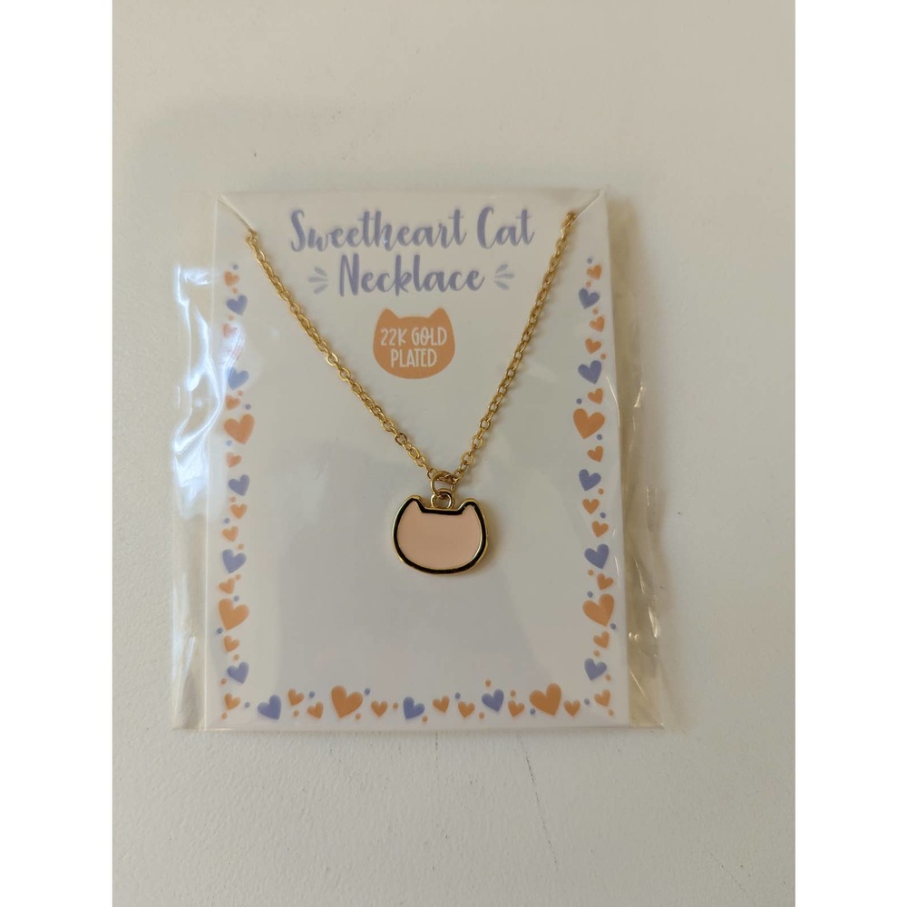 Cat Lady Box Sweetheart Cat Necklace | New